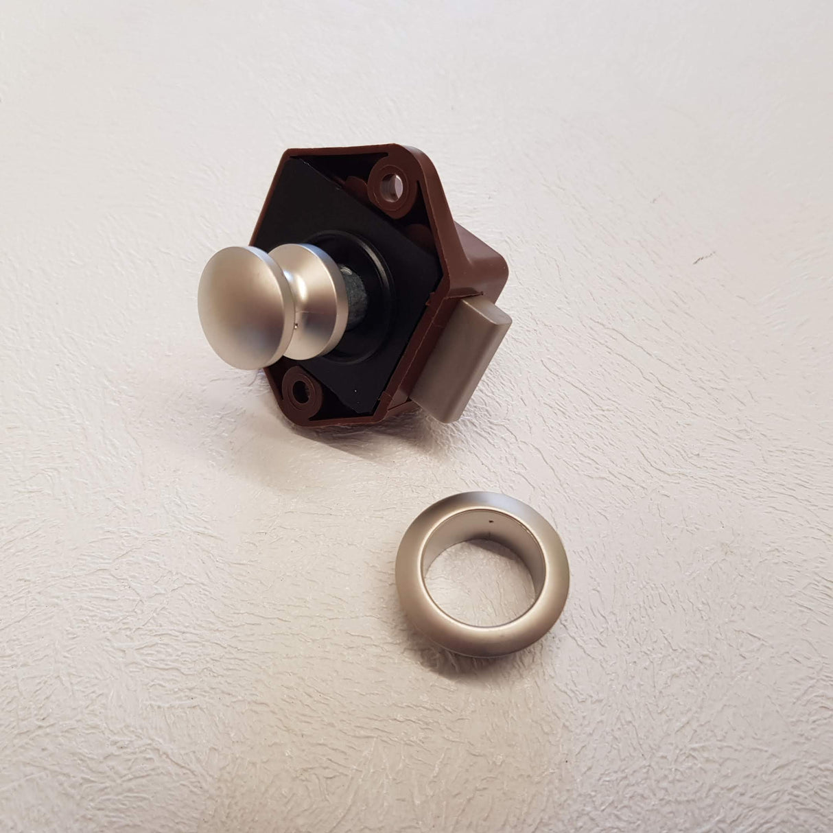 Mini Push Lock With Button & Rose