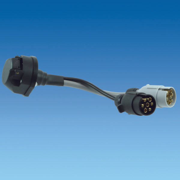 European 13 Pin Socket To 7N & 7S Plugs