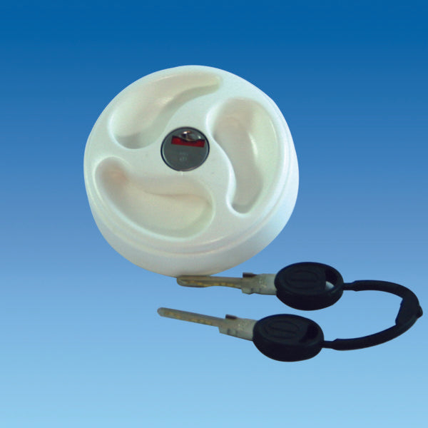 Vented Water Tank Filler Cap With Lock & Keys