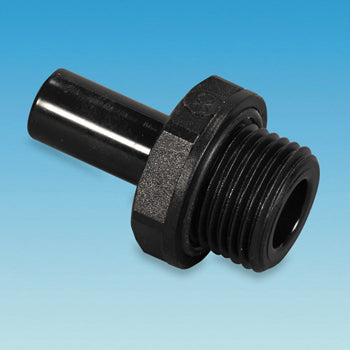 John Guest Stem Adapter Male 1/2" BSP - 12mm