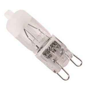 240 Volt Halogen Bulb G9 Base 25 Watt
