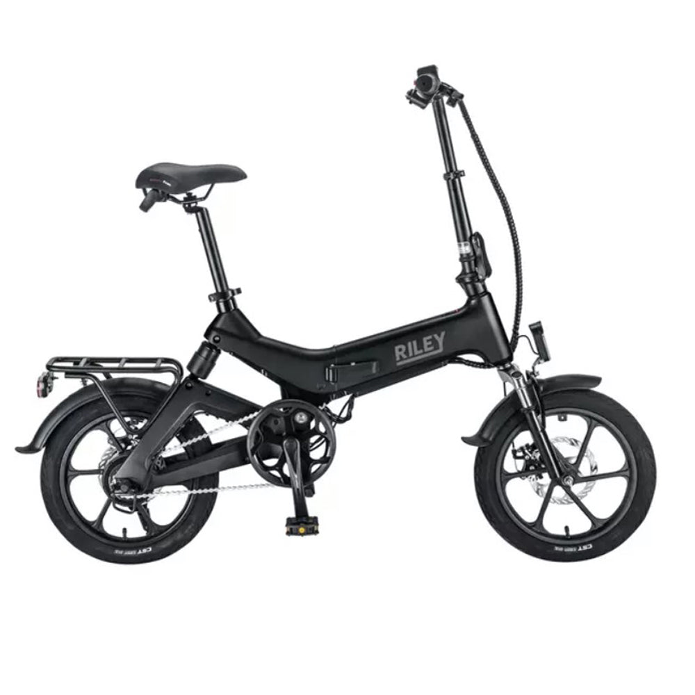 RILEY RB1 Folding Electric Bike - Black