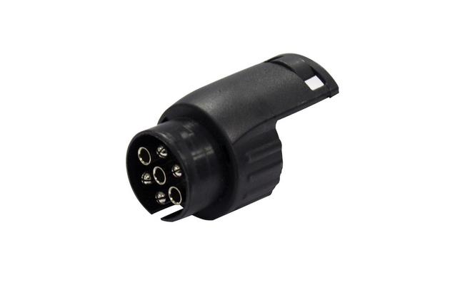 7 Pin UK To European 13 Pin Socket Adaptor