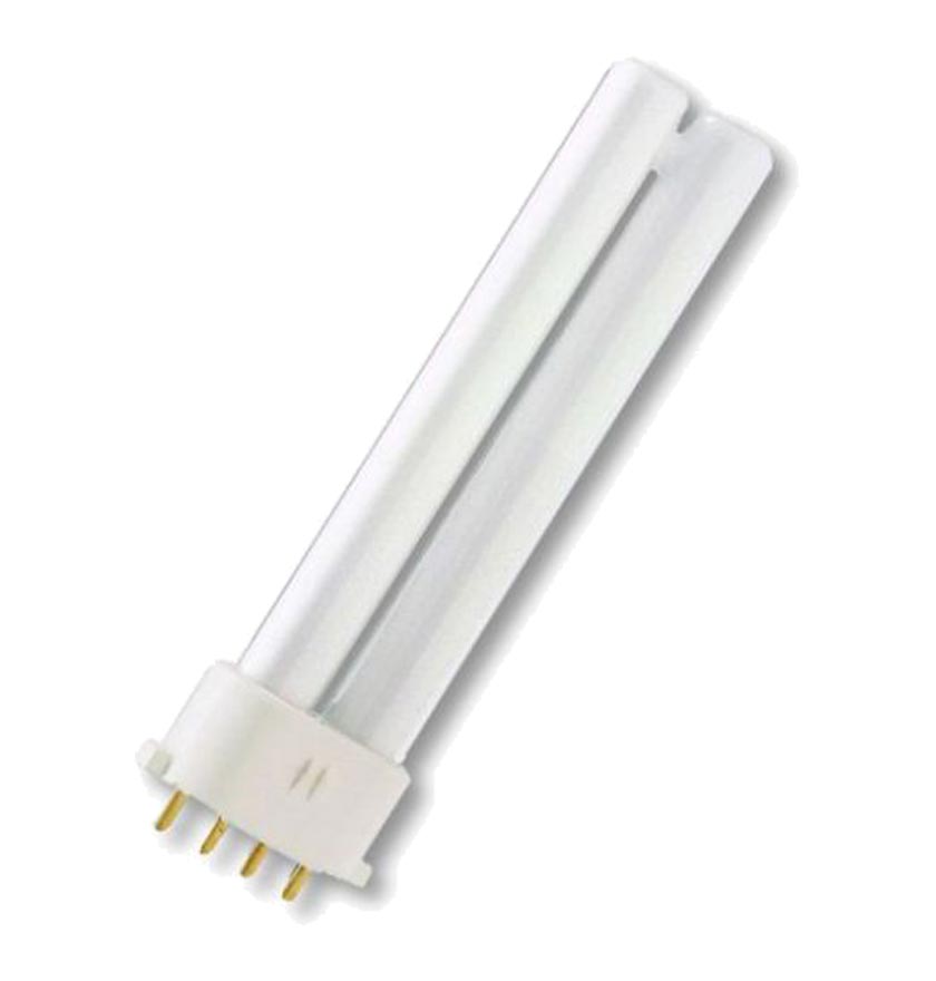 Compact Fluorescent S-Type 4 Pin 9 Watt Bulb