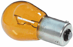 12 Volt 21 Watt Amber Bulb Offset Pins
