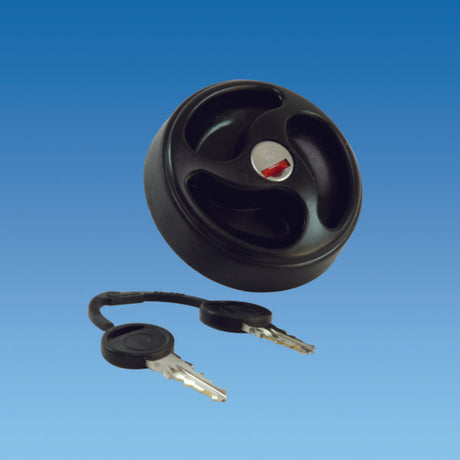 Vented Water Tank Filler Cap With Lock & Keys