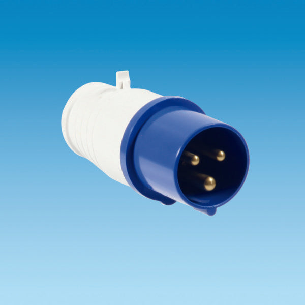 Powerpart 240 Volt Mains Site Plug Male