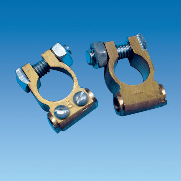 Brass Battery Clamps