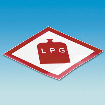 Self Adhesive LPG Sticker