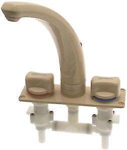 Whale Elegance Mixer Tap With Long Spout In Beige