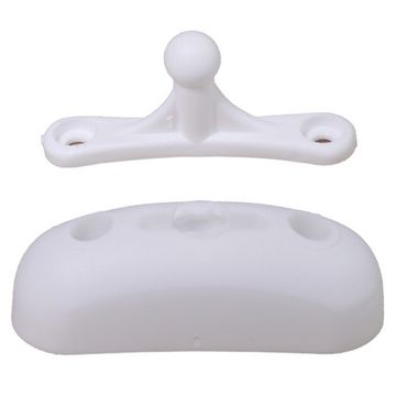 White Plastic Door Retainer