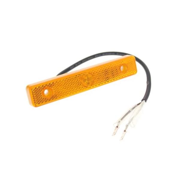 LED Rectangular Amber Side Marker Light 12 Volt