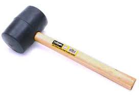 Rolson Rubber Mallet 32oz With Wooden Handle